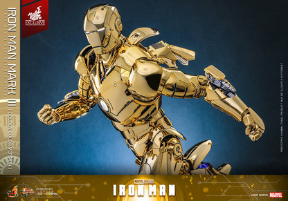 Hot Toys - MMS764D69 Iron Man Mark III (Golden Color Version) - 1/6 Scale Collectible Figure