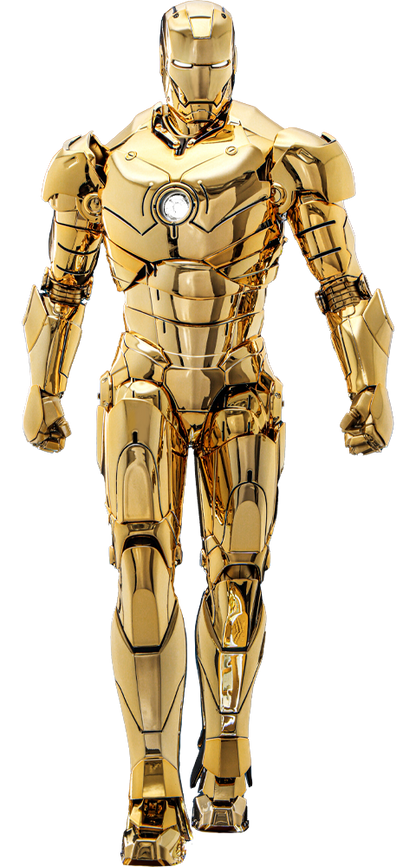 Hot Toys - MMS764D69 Iron Man Mark III (Golden Color Version) - 1/6 Scale Collectible Figure