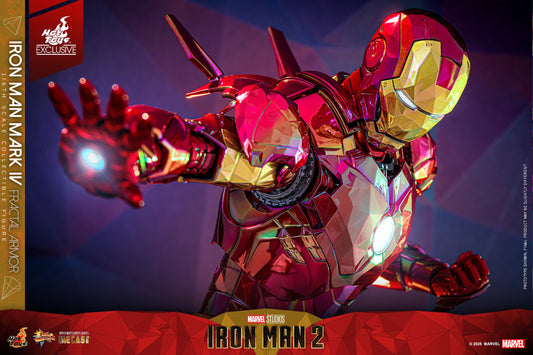 Hot Toys - MMS792 - Iron Man 2: Iron Man Mark IV (Fractal Armor) Limited Edition - 1/6 Scale Collectible Figure