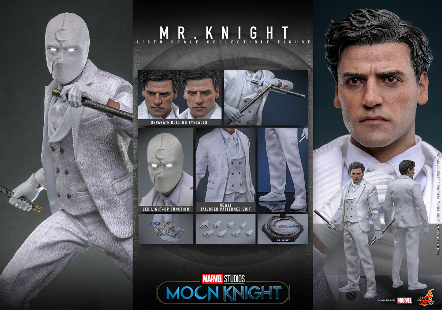 (Preorder) Hot Toys TMS139 Moon Knight [Mr Knight] 1/6 Scale Collectible Figure