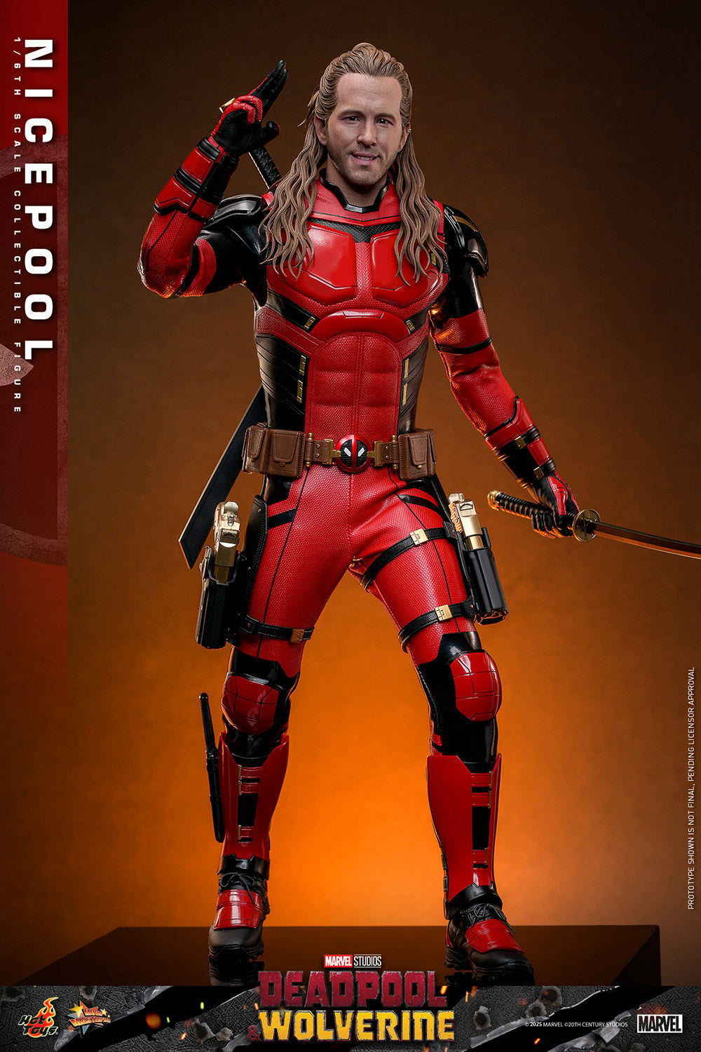 (Preorder) Hot Toys MMS788 Deadpool & Wolverine [Nicepool] 1/6 Scale Collectible Figure