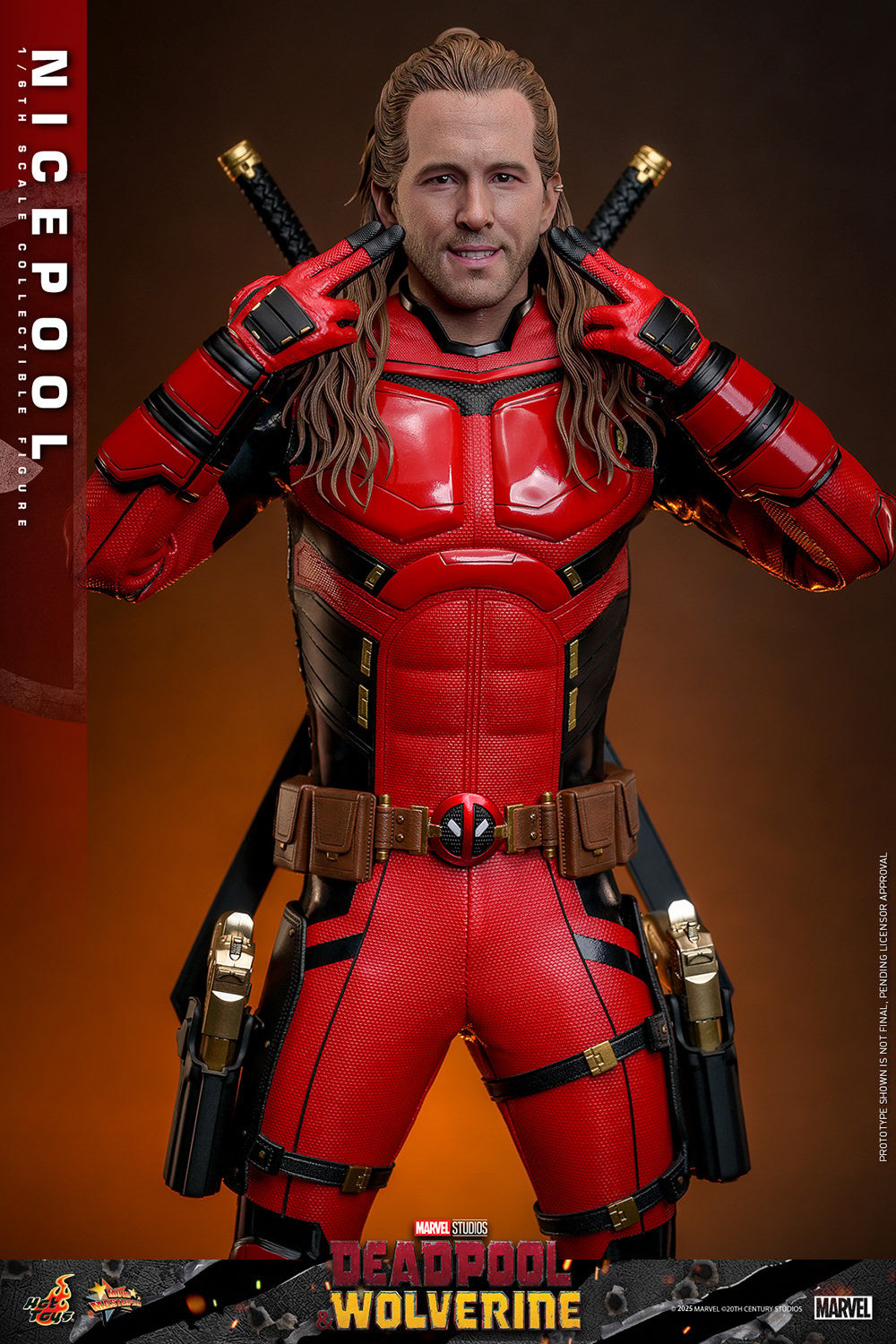 (Preorder) Hot Toys MMS788 Deadpool & Wolverine [Nicepool] 1/6 Scale Collectible Figure