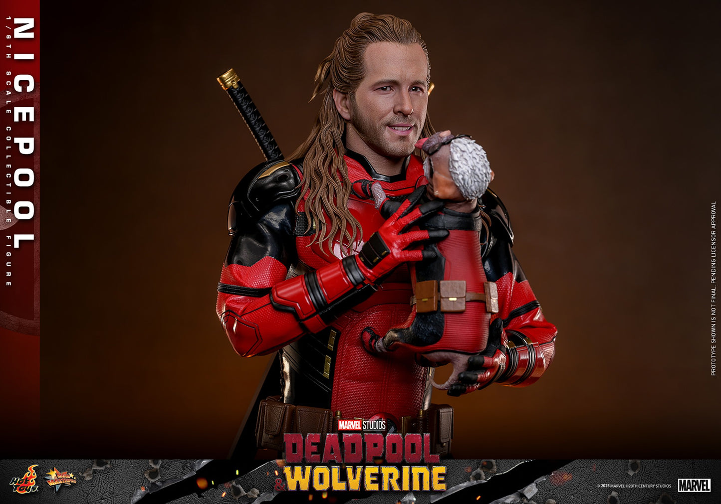 (Preorder) Hot Toys MMS788 Deadpool & Wolverine [Nicepool] 1/6 Scale Collectible Figure