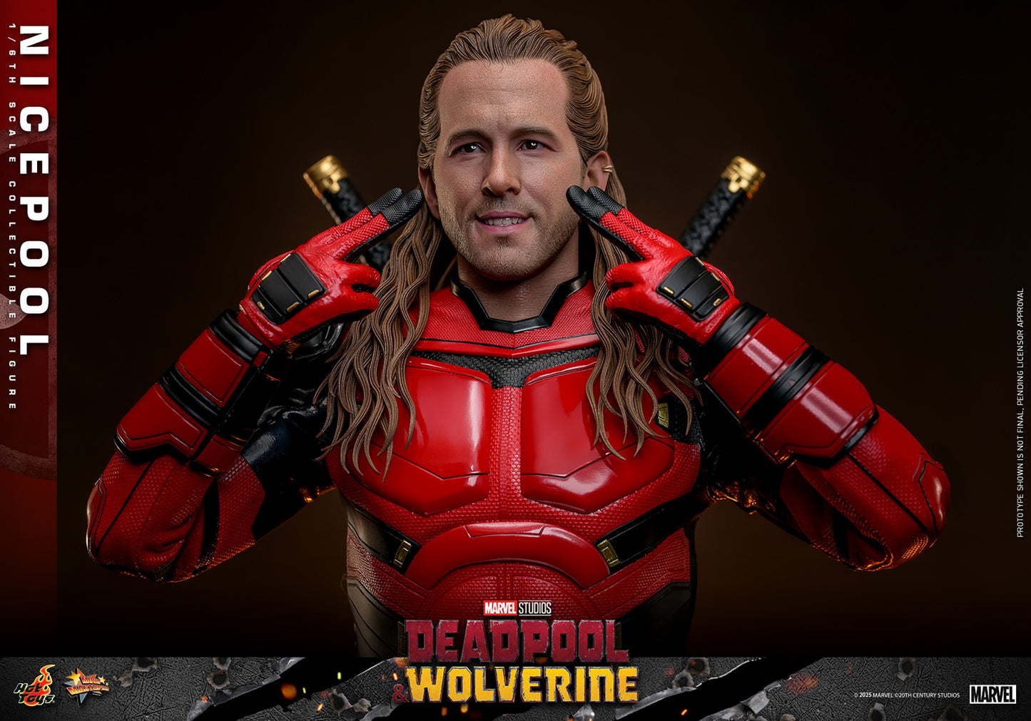 (Preorder) Hot Toys MMS788 Deadpool & Wolverine [Nicepool] 1/6 Scale Collectible Figure