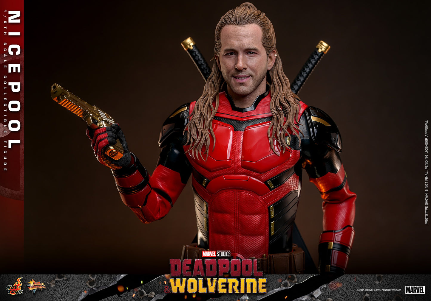 (Preorder) Hot Toys MMS788 Deadpool & Wolverine [Nicepool] 1/6 Scale Collectible Figure