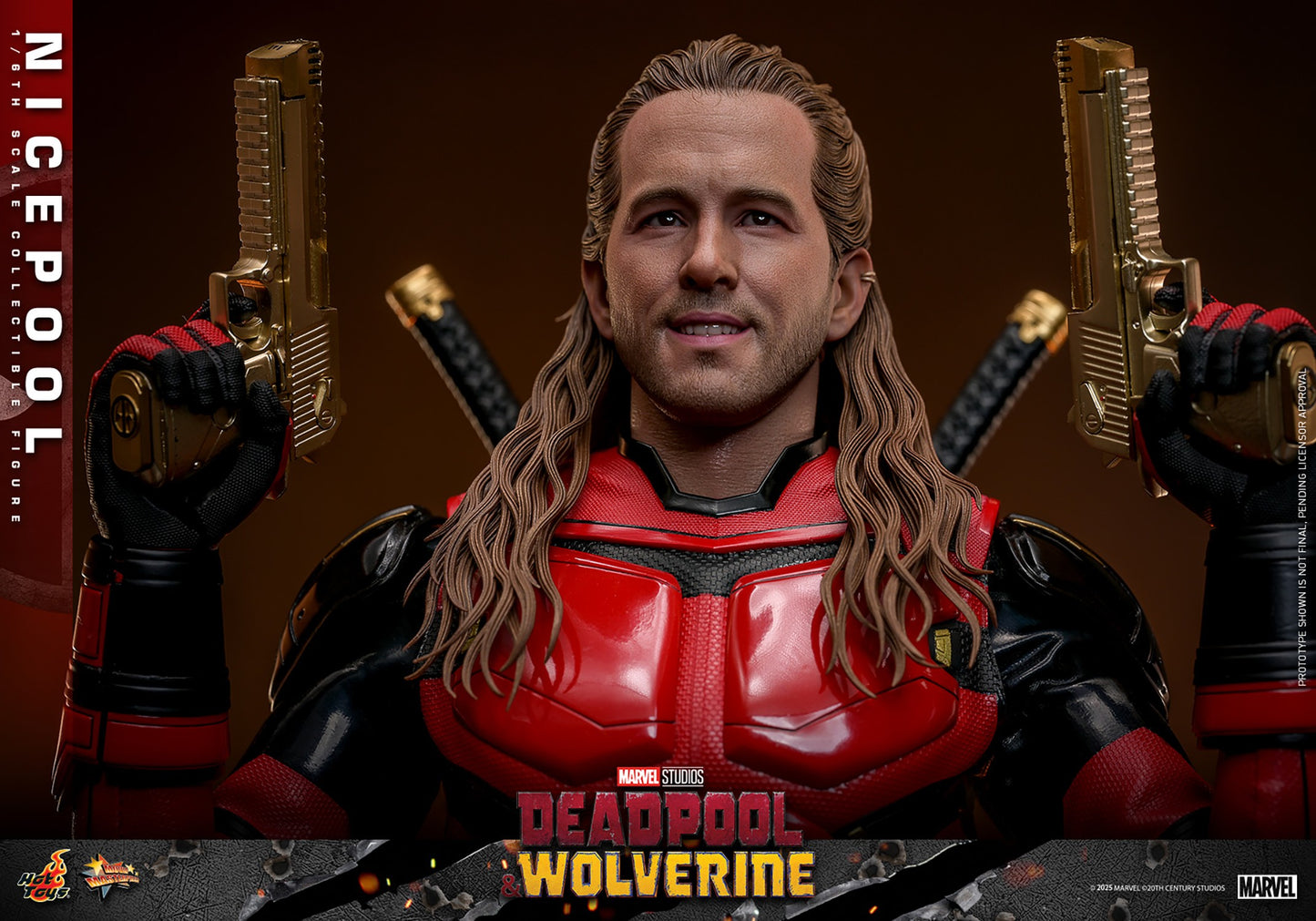 (Preorder) Hot Toys MMS788 Deadpool & Wolverine [Nicepool] 1/6 Scale Collectible Figure