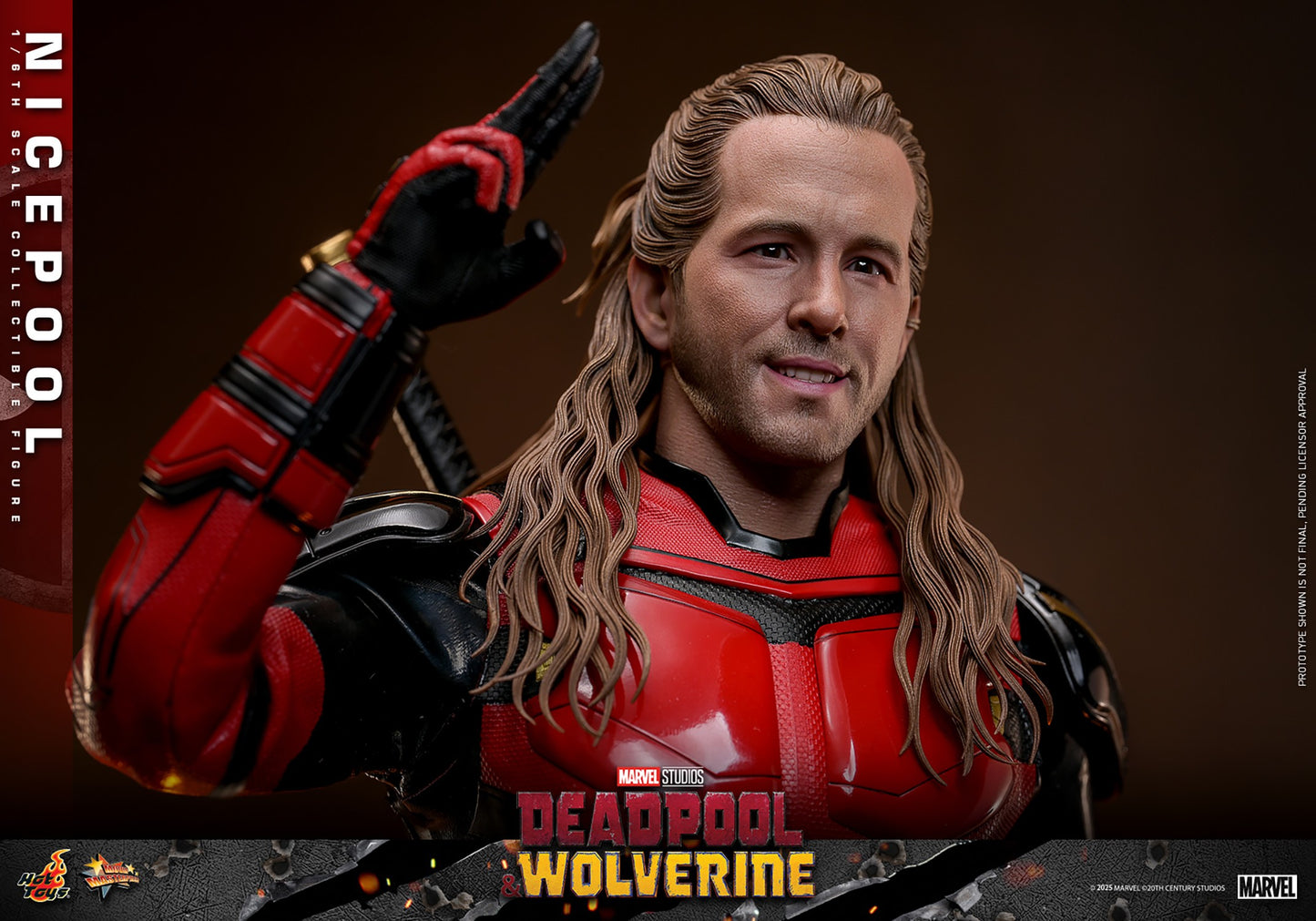 (Preorder) Hot Toys MMS788 Deadpool & Wolverine [Nicepool] 1/6 Scale Collectible Figure