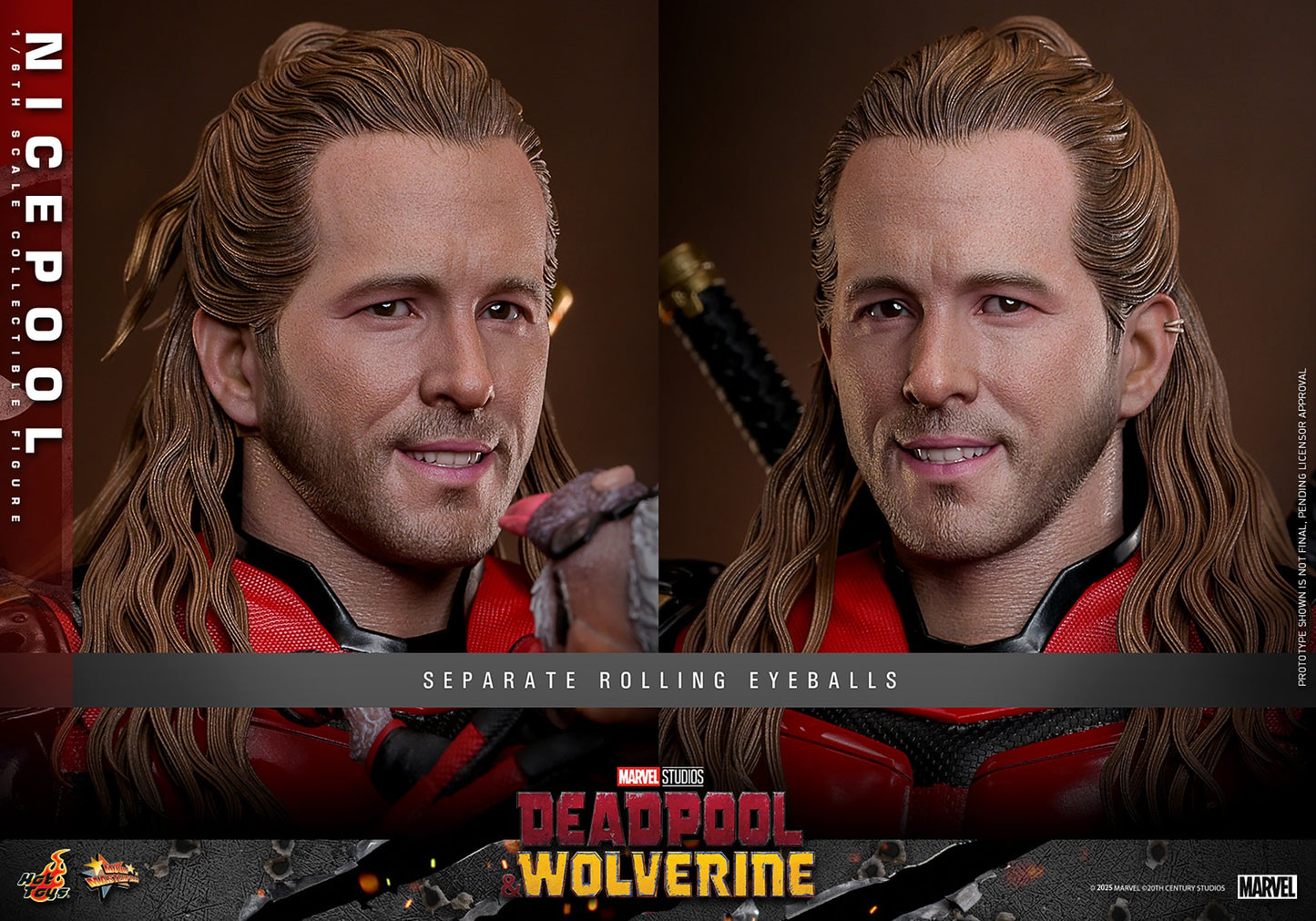 (Preorder) Hot Toys MMS788 Deadpool & Wolverine [Nicepool] 1/6 Scale Collectible Figure