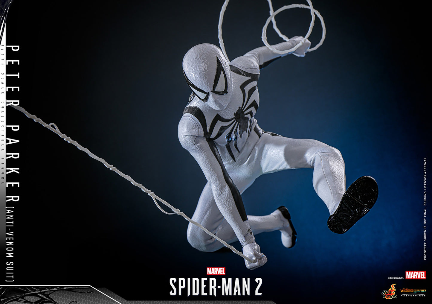 (Preorder) Hot Toys VGM69 Marvel’s Spider-Man 2 Spiderman [Peter Parker] (Anti-Venom Suit) 1/6 Scale Collectible Figure