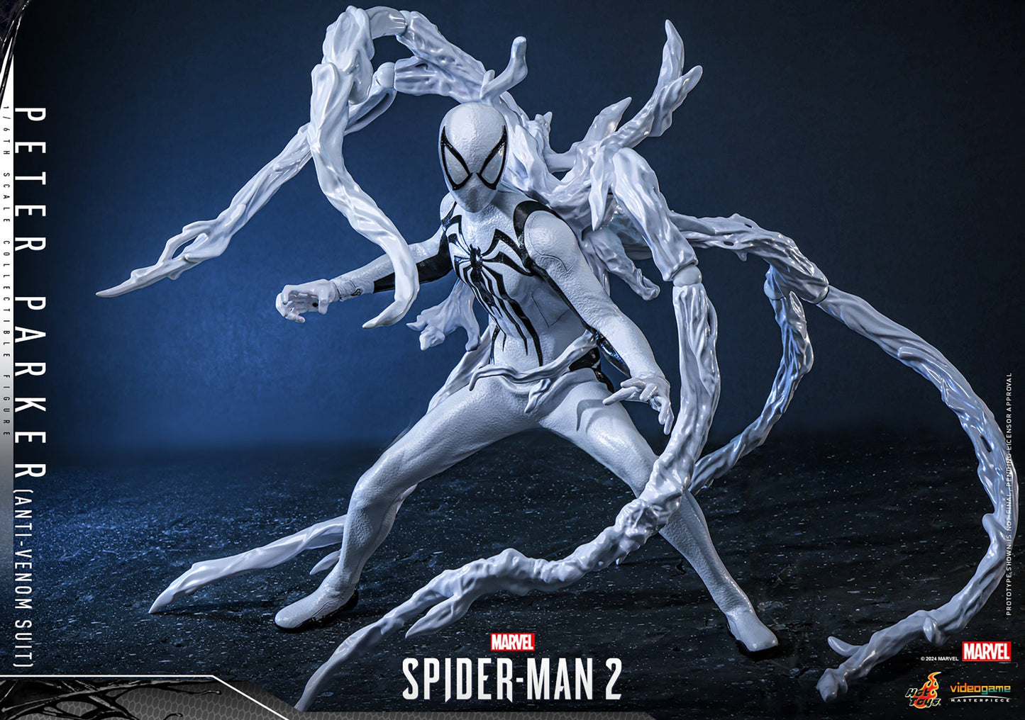 (Preorder) Hot Toys VGM69 Marvel’s Spider-Man 2 Spiderman [Peter Parker] (Anti-Venom Suit) 1/6 Scale Collectible Figure