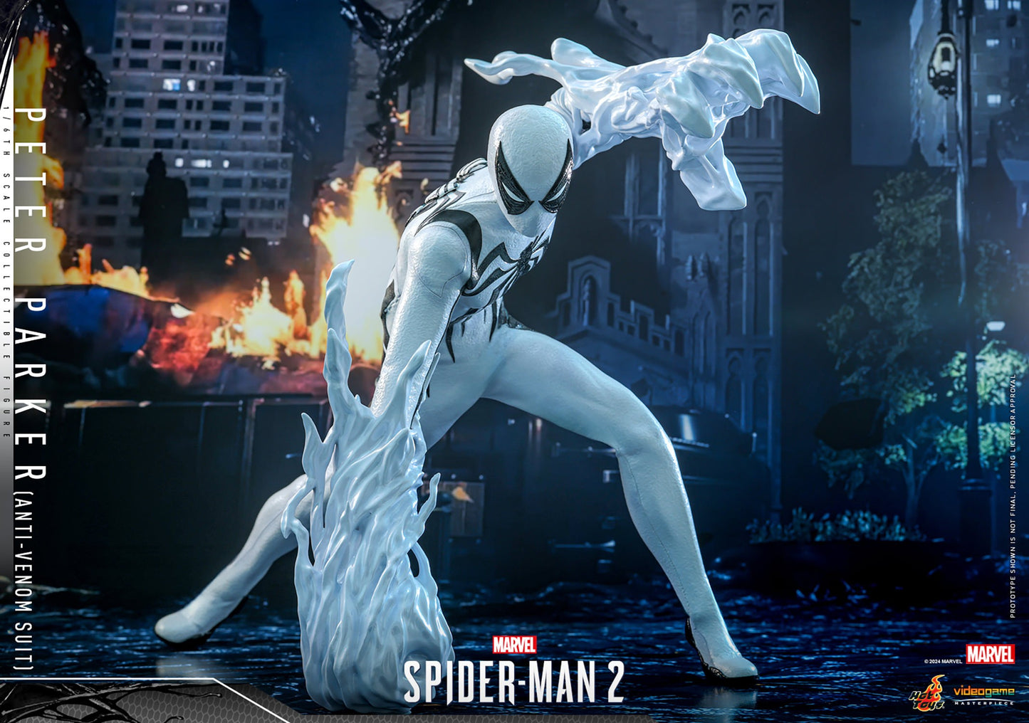(Preorder) Hot Toys VGM69 Marvel’s Spider-Man 2 Spiderman [Peter Parker] (Anti-Venom Suit) 1/6 Scale Collectible Figure