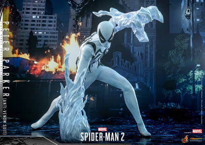 (Preorder) Hot Toys VGM69 Marvel’s Spider-Man 2 Spiderman [Peter Parker] (Anti-Venom Suit) 1/6 Scale Collectible Figure