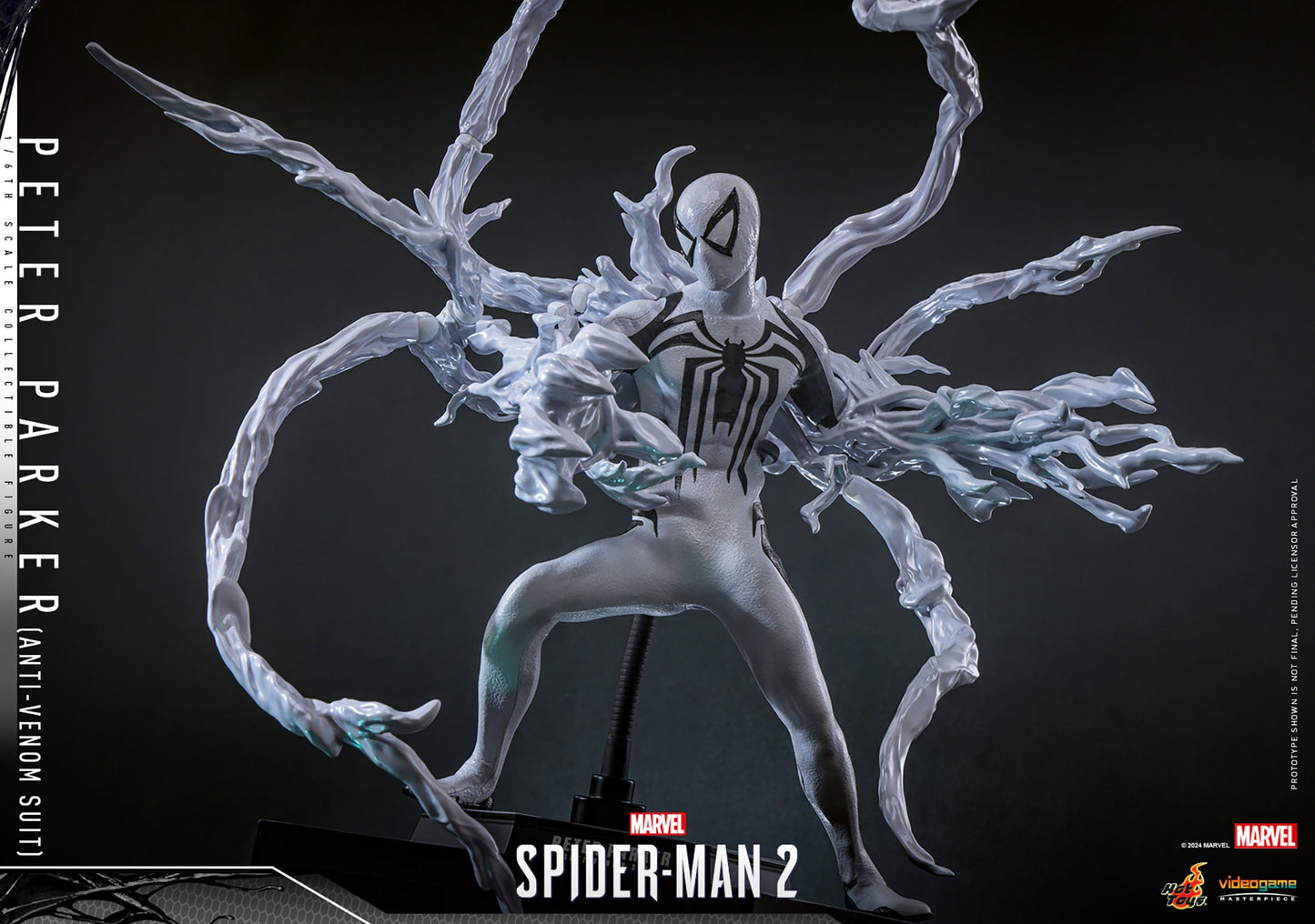 (Preorder) Hot Toys VGM69 Marvel’s Spider-Man 2 Spiderman [Peter Parker] (Anti-Venom Suit) 1/6 Scale Collectible Figure