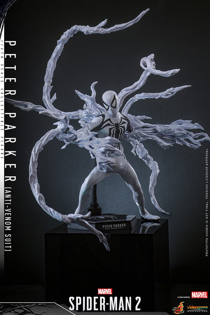 (Preorder) Hot Toys VGM69 Marvel’s Spider-Man 2 Spiderman [Peter Parker] (Anti-Venom Suit) 1/6 Scale Collectible Figure