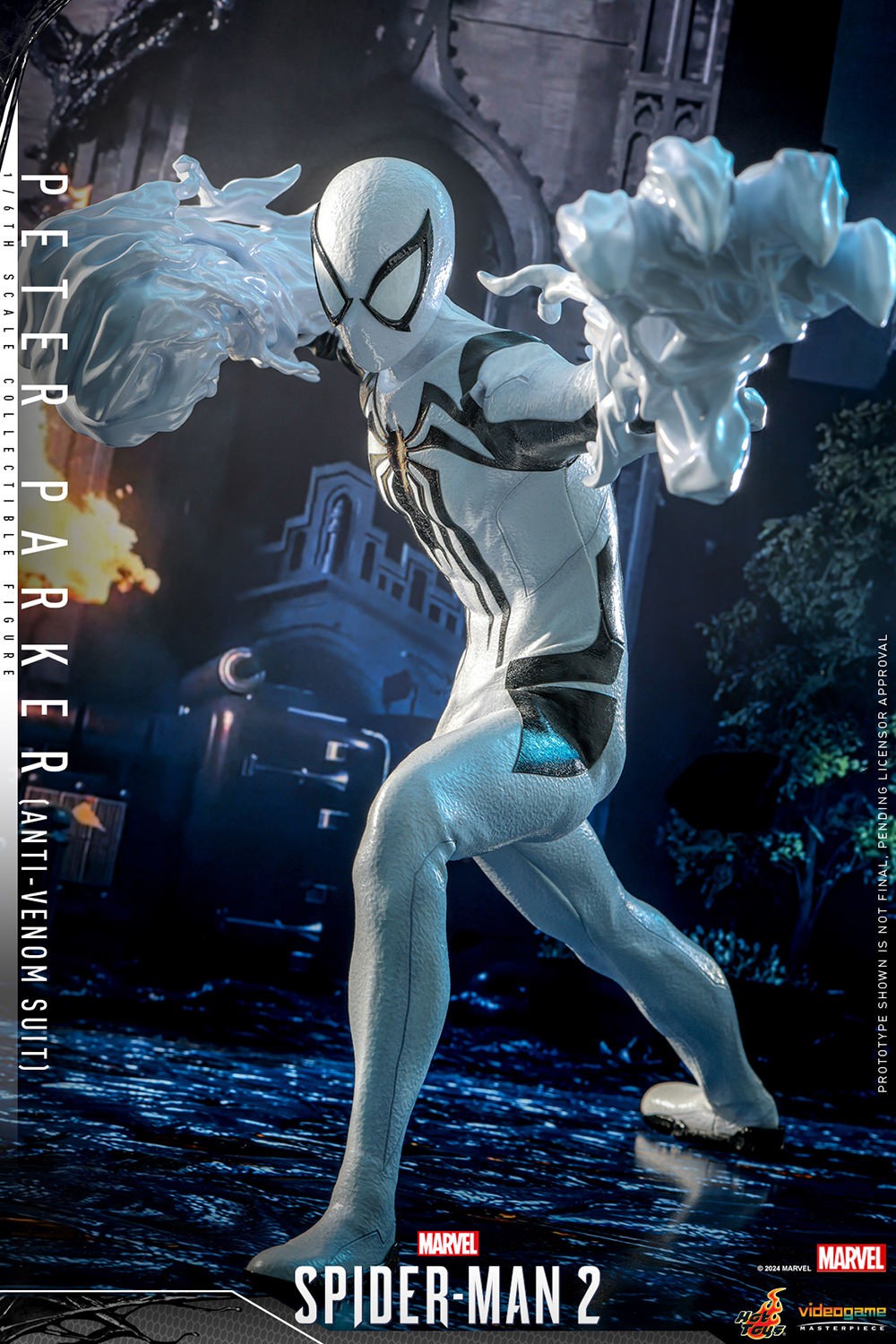 (Preorder) Hot Toys VGM69 Marvel’s Spider-Man 2 Spiderman [Peter Parker] (Anti-Venom Suit) 1/6 Scale Collectible Figure
