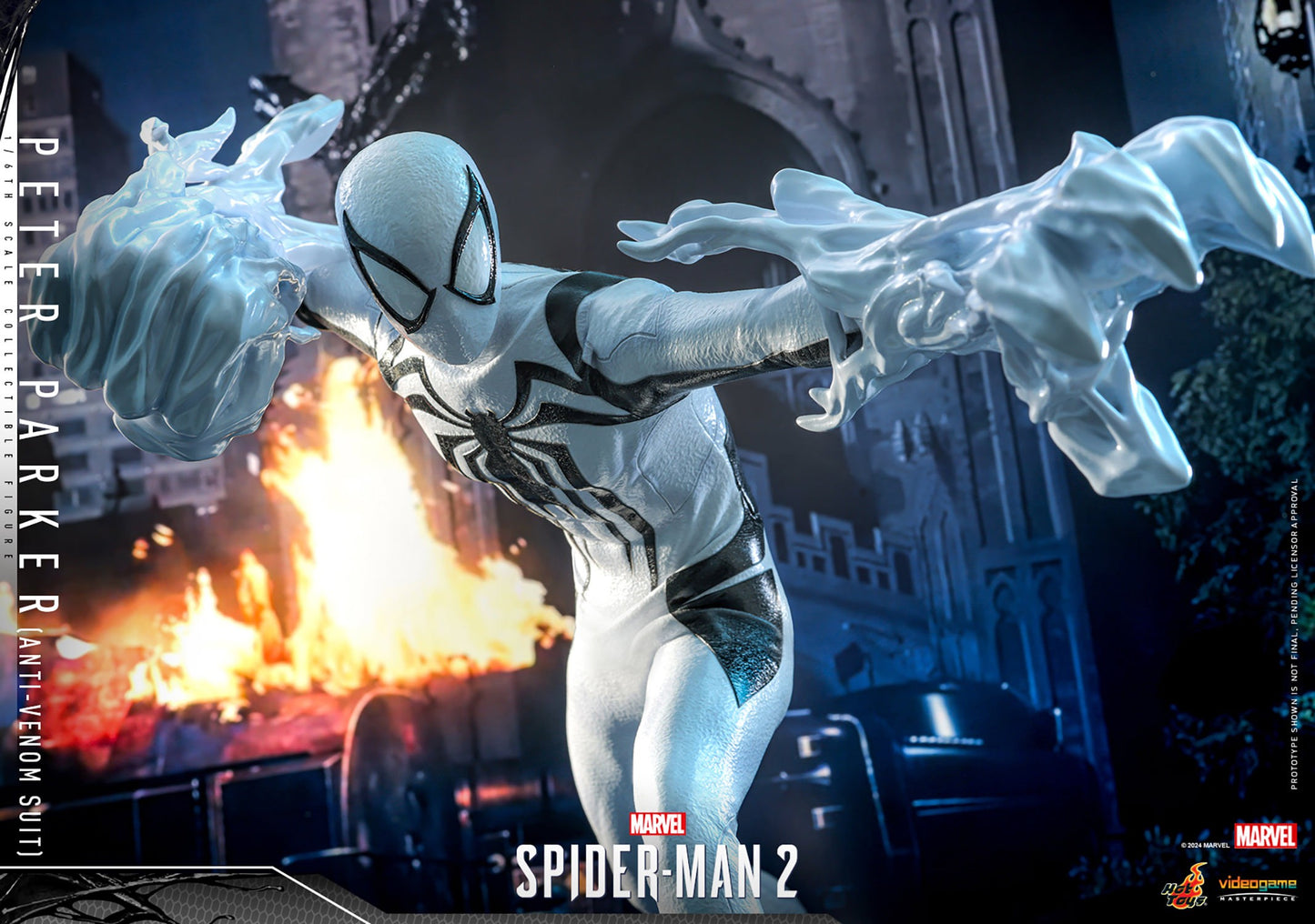 (Preorder) Hot Toys VGM69 Marvel’s Spider-Man 2 Spiderman [Peter Parker] (Anti-Venom Suit) 1/6 Scale Collectible Figure