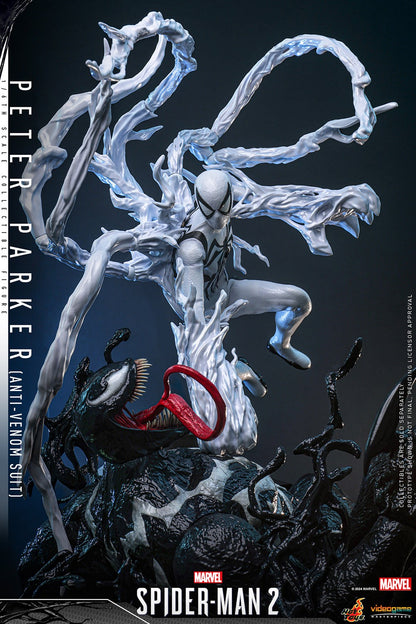 (Preorder) Hot Toys VGM69 Marvel’s Spider-Man 2 Spiderman [Peter Parker] (Anti-Venom Suit) 1/6 Scale Collectible Figure