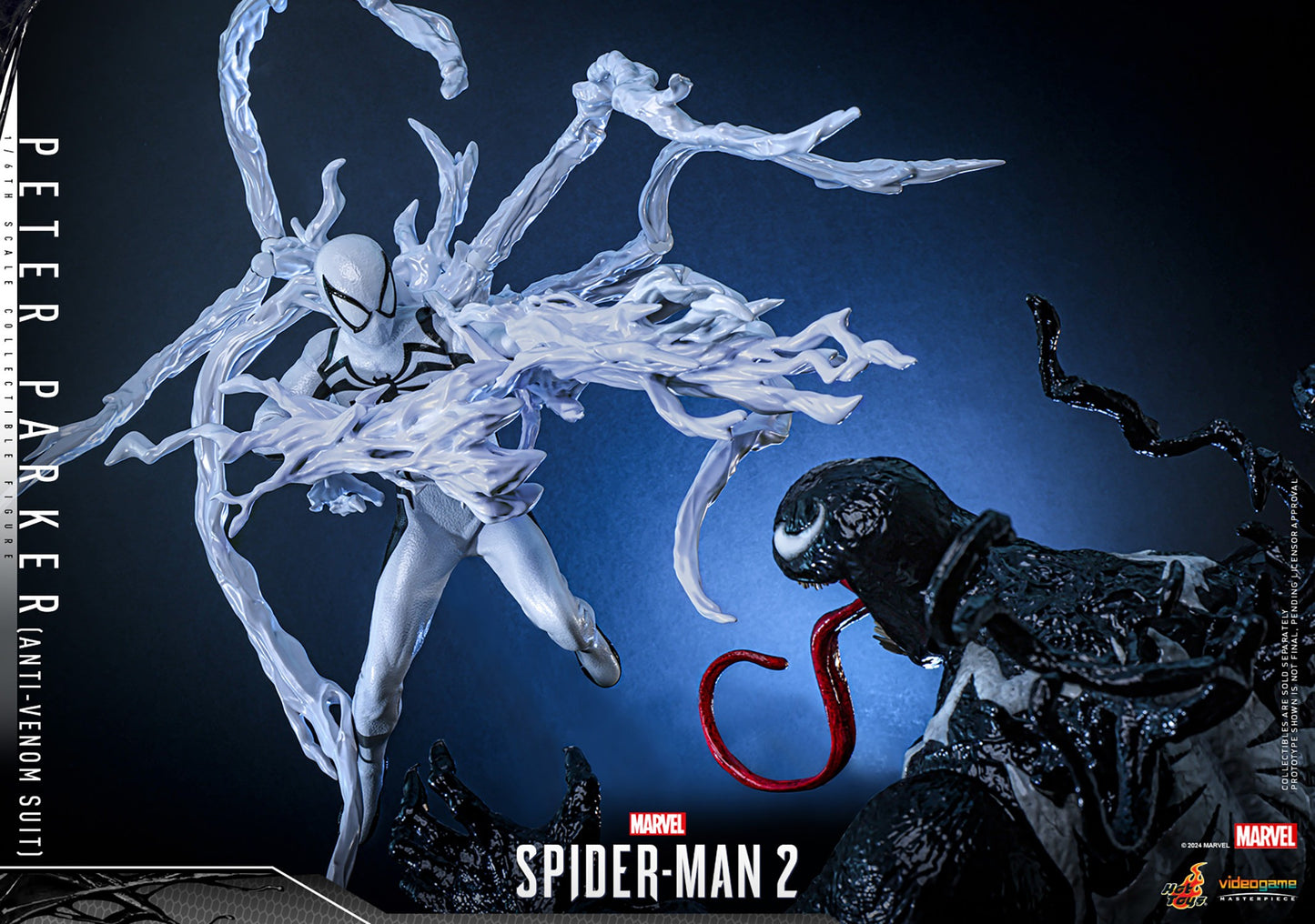 (Preorder) Hot Toys VGM69 Marvel’s Spider-Man 2 Spiderman [Peter Parker] (Anti-Venom Suit) 1/6 Scale Collectible Figure