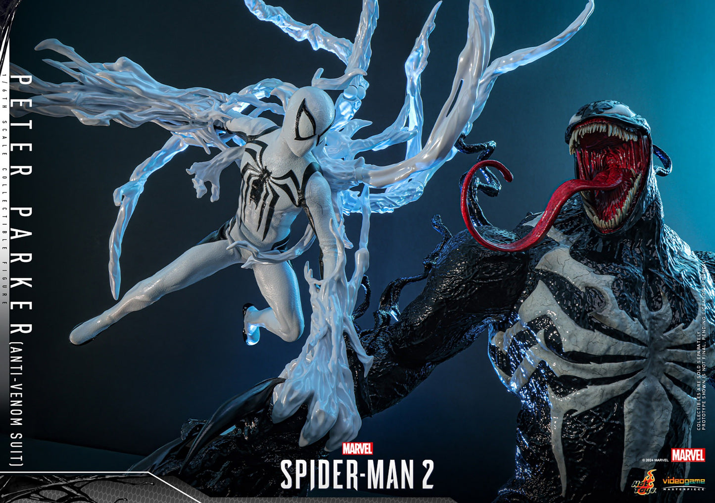 (Preorder) Hot Toys VGM69 Marvel’s Spider-Man 2 Spiderman [Peter Parker] (Anti-Venom Suit) 1/6 Scale Collectible Figure