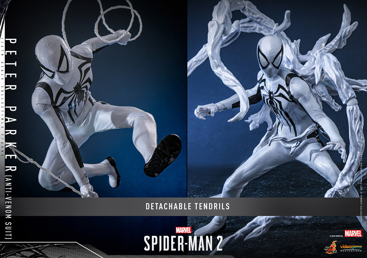 (Preorder) Hot Toys VGM69 Marvel’s Spider-Man 2 Spiderman [Peter Parker] (Anti-Venom Suit) 1/6 Scale Collectible Figure