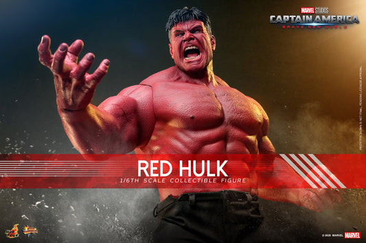 (Preorder) Hot Toys MMS797 Captain America: Brave New World [Red Hulk] 1/6 Scale Collectible Figure