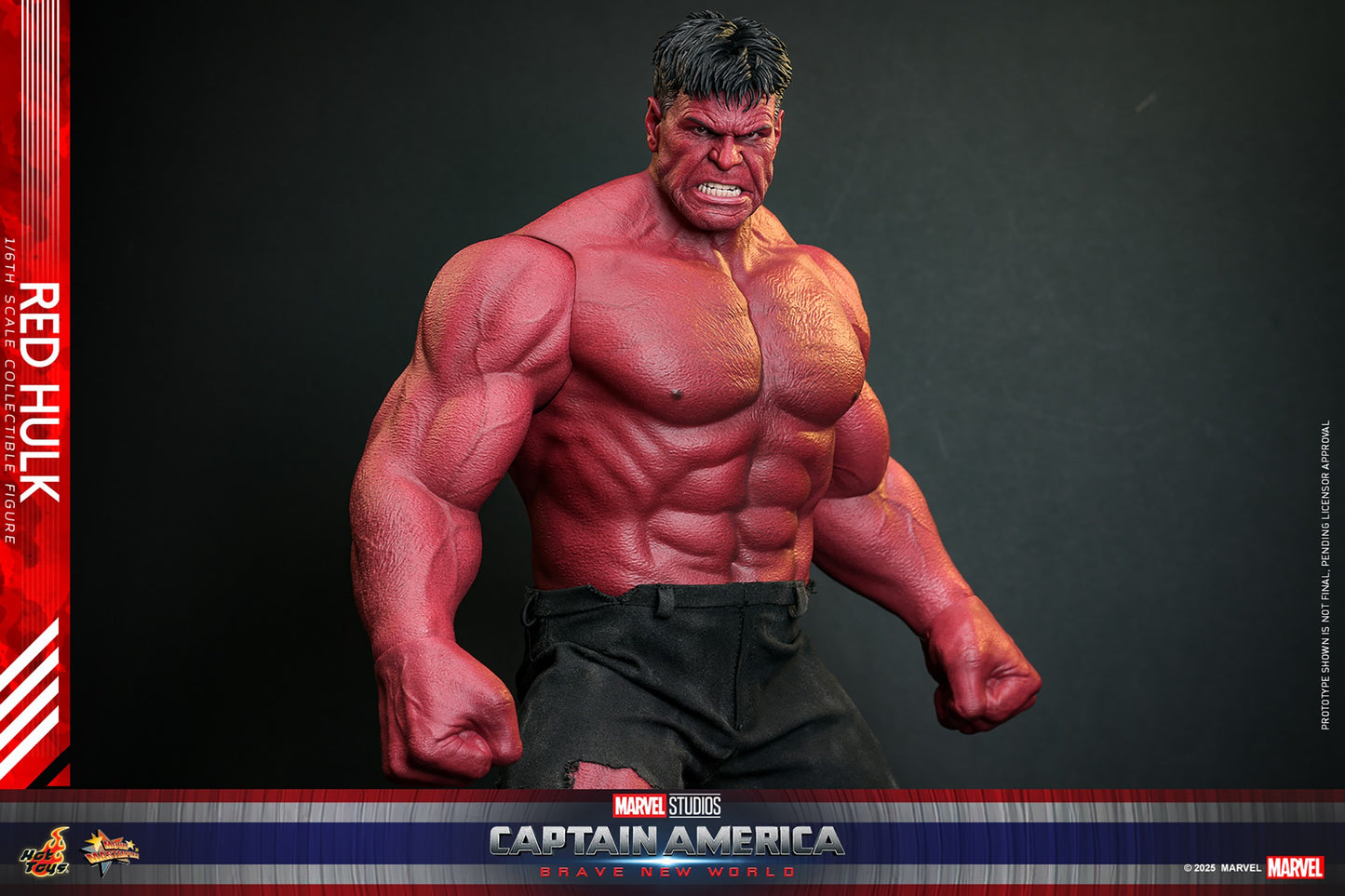 (Preorder) Hot Toys MMS797 Captain America: Brave New World [Red Hulk] 1/6 Scale Collectible Figure