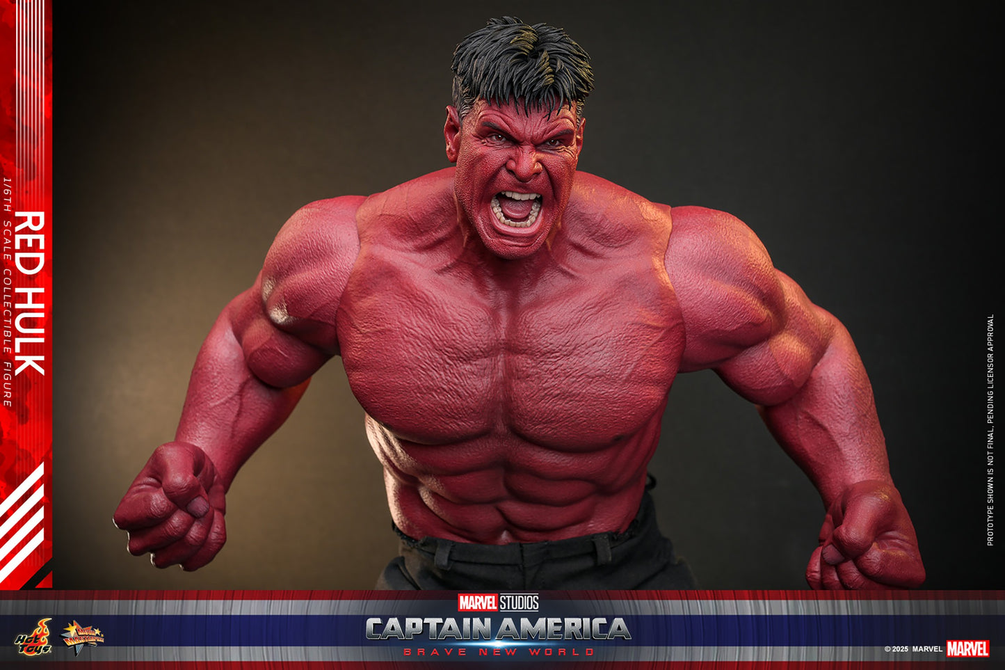 (Preorder) Hot Toys MMS797 Captain America: Brave New World [Red Hulk] 1/6 Scale Collectible Figure