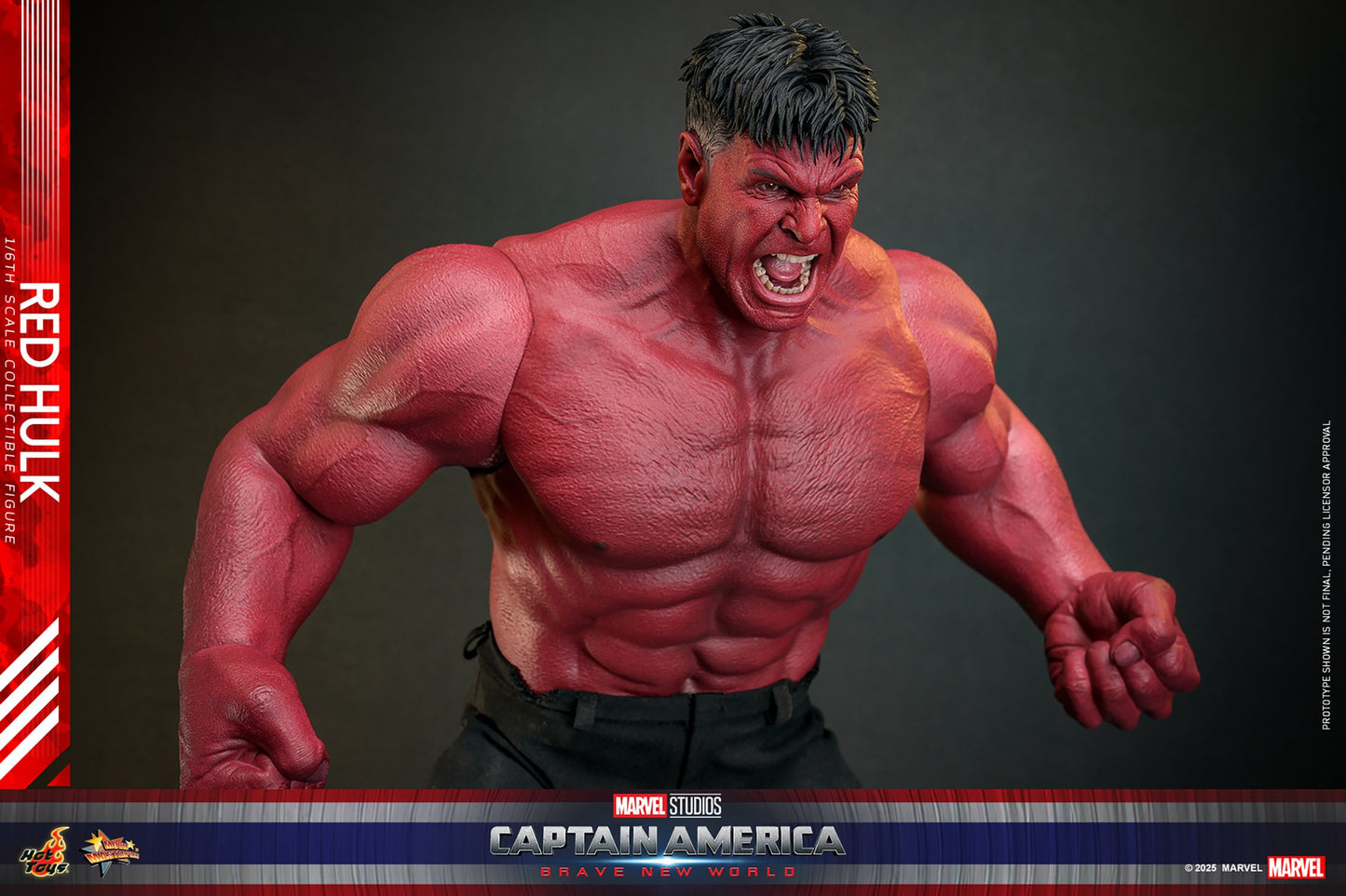 (Preorder) Hot Toys MMS797 Captain America: Brave New World [Red Hulk] 1/6 Scale Collectible Figure