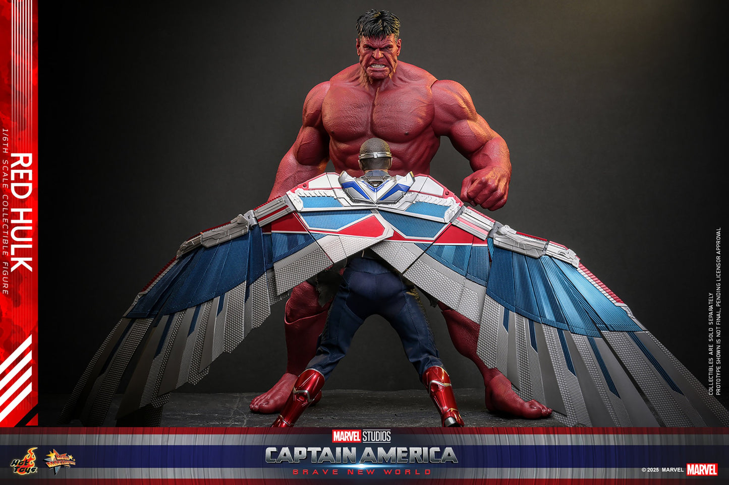 (Preorder) Hot Toys MMS797 Captain America: Brave New World [Red Hulk] 1/6 Scale Collectible Figure