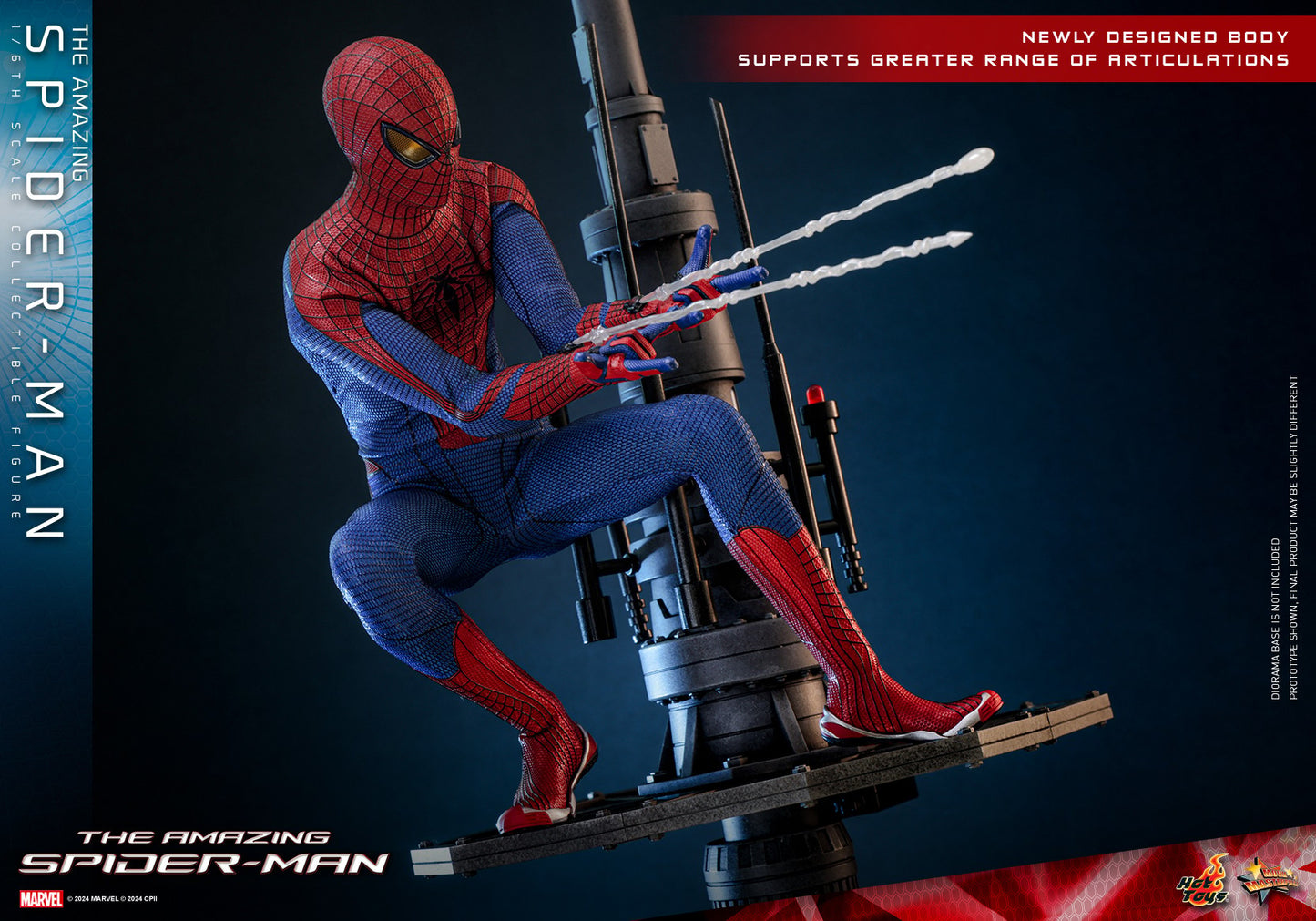 Hot Toys - MMS771 - The Amazing Spider-Man - The Amazing Spider-Man (Regular Version) (Special Edition) - 1/6 Scale Collectible Figure
