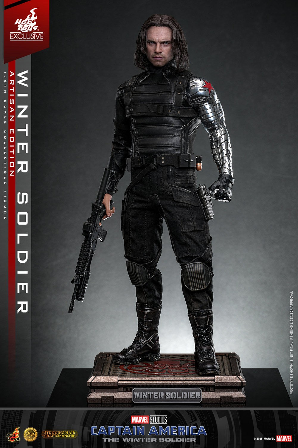 (Preorder) Hot Toys MMS790AEB Captain America: The Winter Soldier [Winter Soldier] (Artisan Edition) (Special Edition)