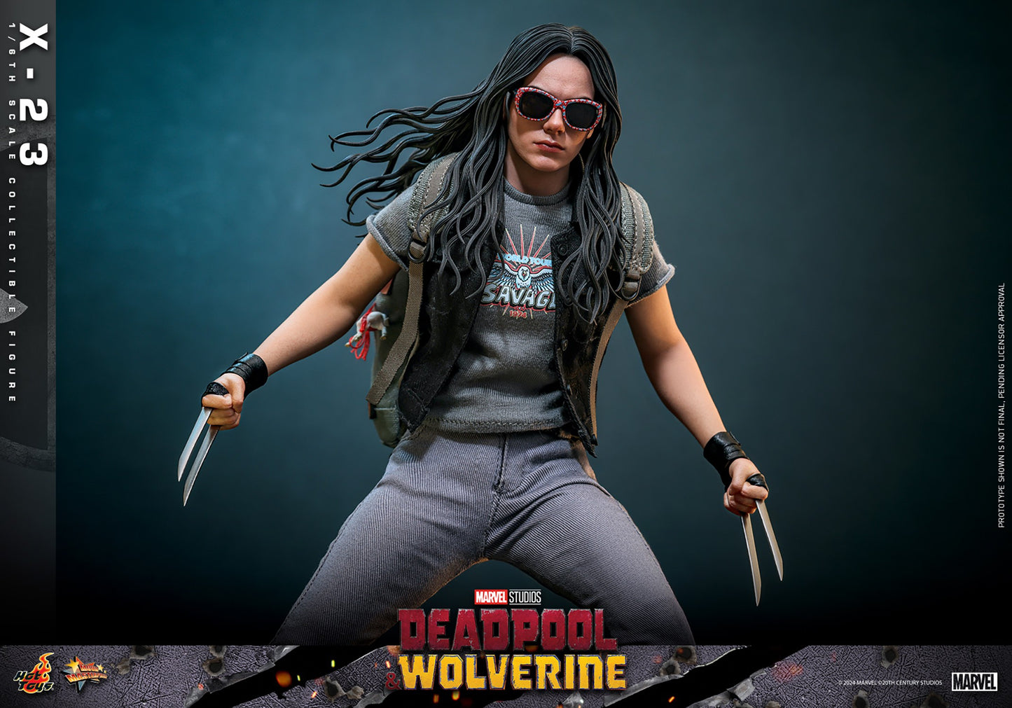 (Preorder) Hot Toys MMS781 Marvel Deadpool and Wolverine [X23] 1/6 Scale Collectible Figure