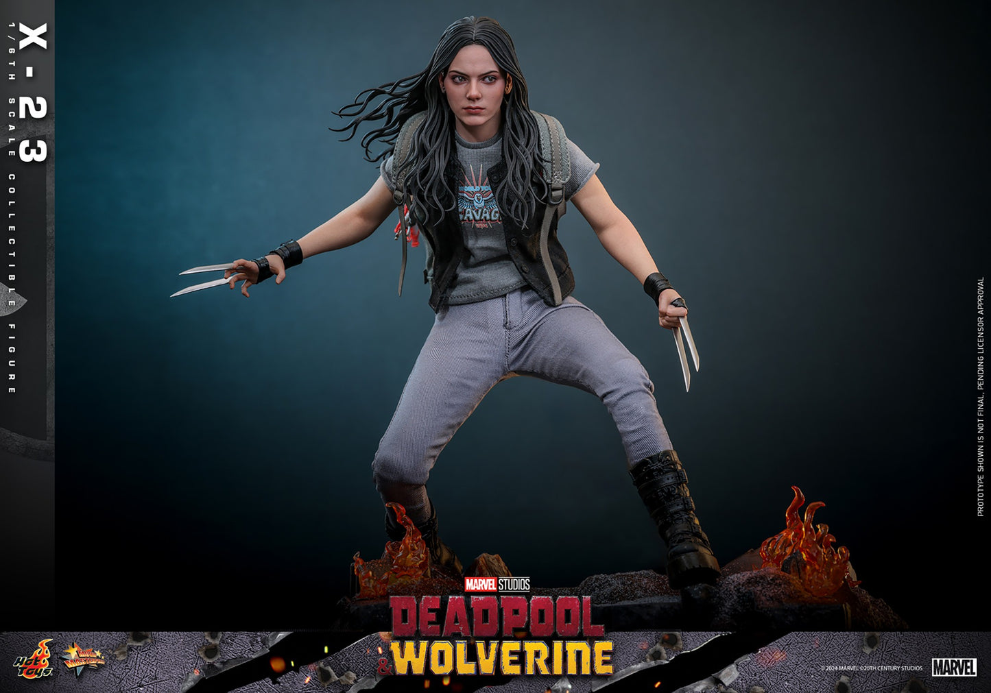 (Preorder) Hot Toys MMS781 Marvel Deadpool and Wolverine [X23] 1/6 Scale Collectible Figure