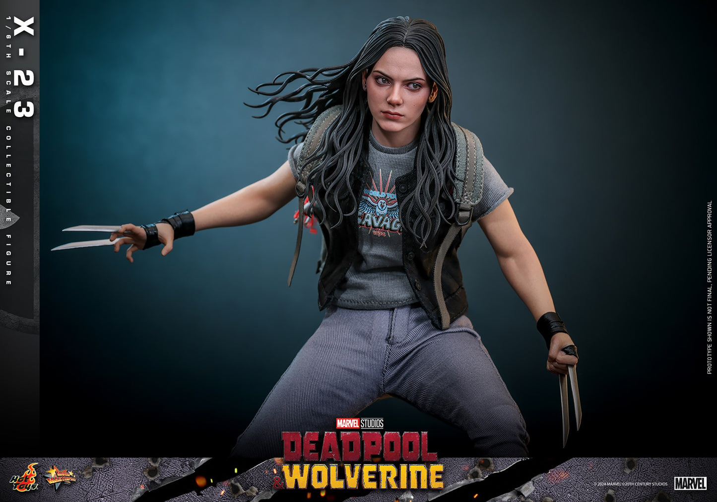(Preorder) Hot Toys MMS781 Marvel Deadpool and Wolverine [X23] 1/6 Scale Collectible Figure