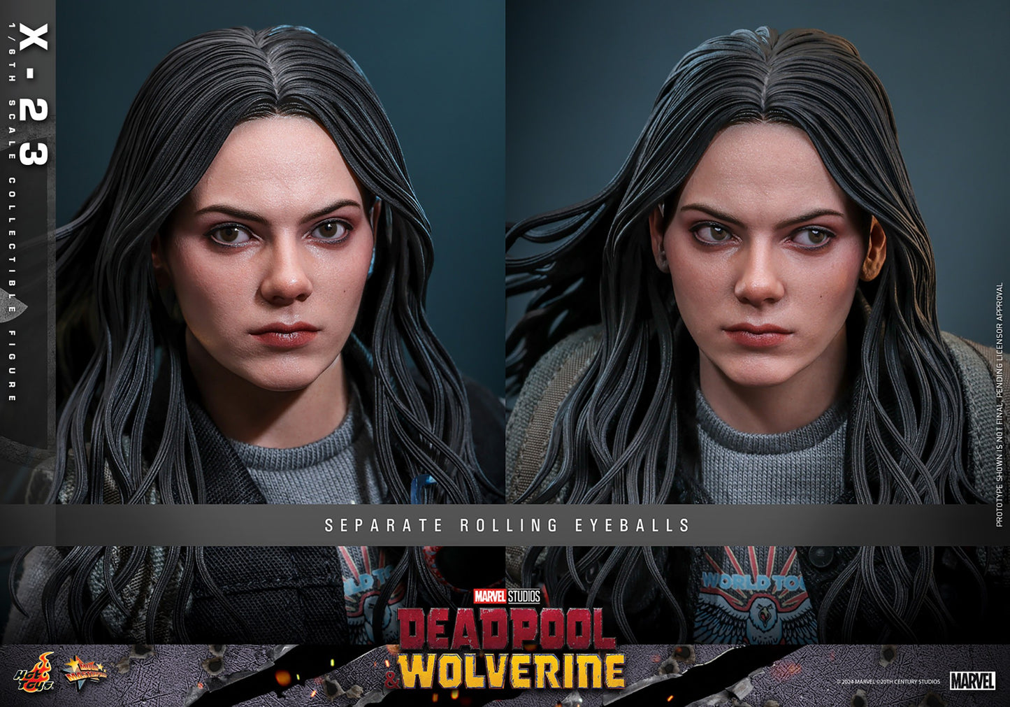 (Preorder) Hot Toys MMS781 Marvel Deadpool and Wolverine [X23] 1/6 Scale Collectible Figure