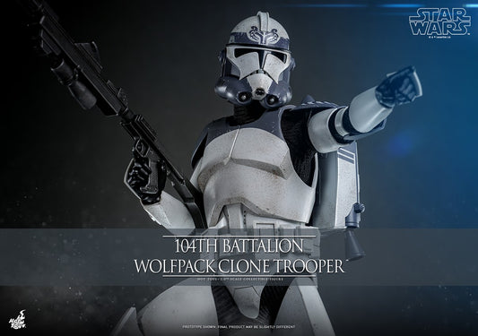 (Preorder) Hot Toys TMS142 Star Wars: The Clone Wars [104th Battalion Wolfpack Clone Trooper] 1/6th scale Collectible Figure