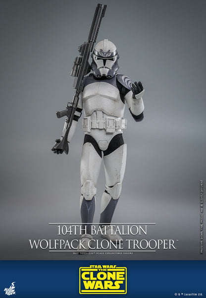 (Preorder) Hot Toys TMS142 Star Wars: The Clone Wars [104th Battalion Wolfpack Clone Trooper] 1/6th scale Collectible Figure