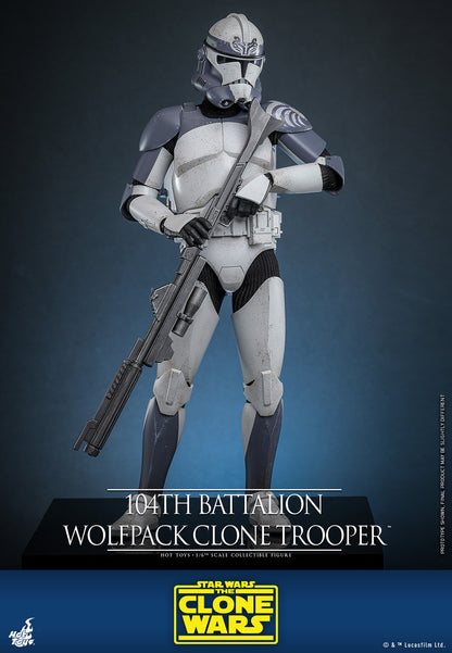 (Preorder) Hot Toys TMS142 Star Wars: The Clone Wars [104th Battalion Wolfpack Clone Trooper] 1/6th scale Collectible Figure