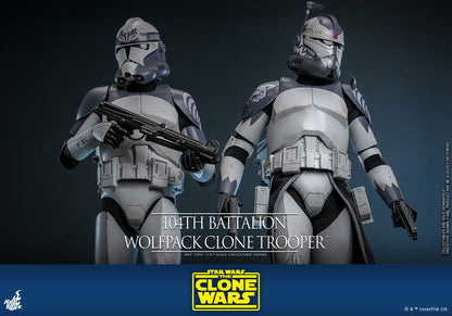 (Preorder) Hot Toys TMS142 Star Wars: The Clone Wars [104th Battalion Wolfpack Clone Trooper] 1/6th scale Collectible Figure