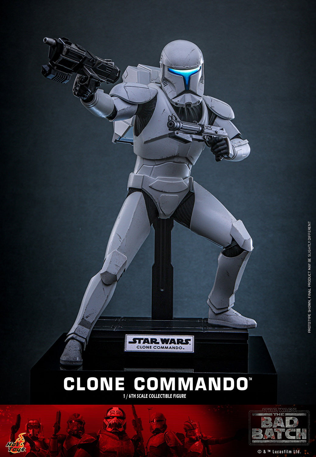 (Preorder) Hot Toys TMS131 Star Wars [The Bad Batch Clone Commando] 1/6 Scale Collectible Figure
