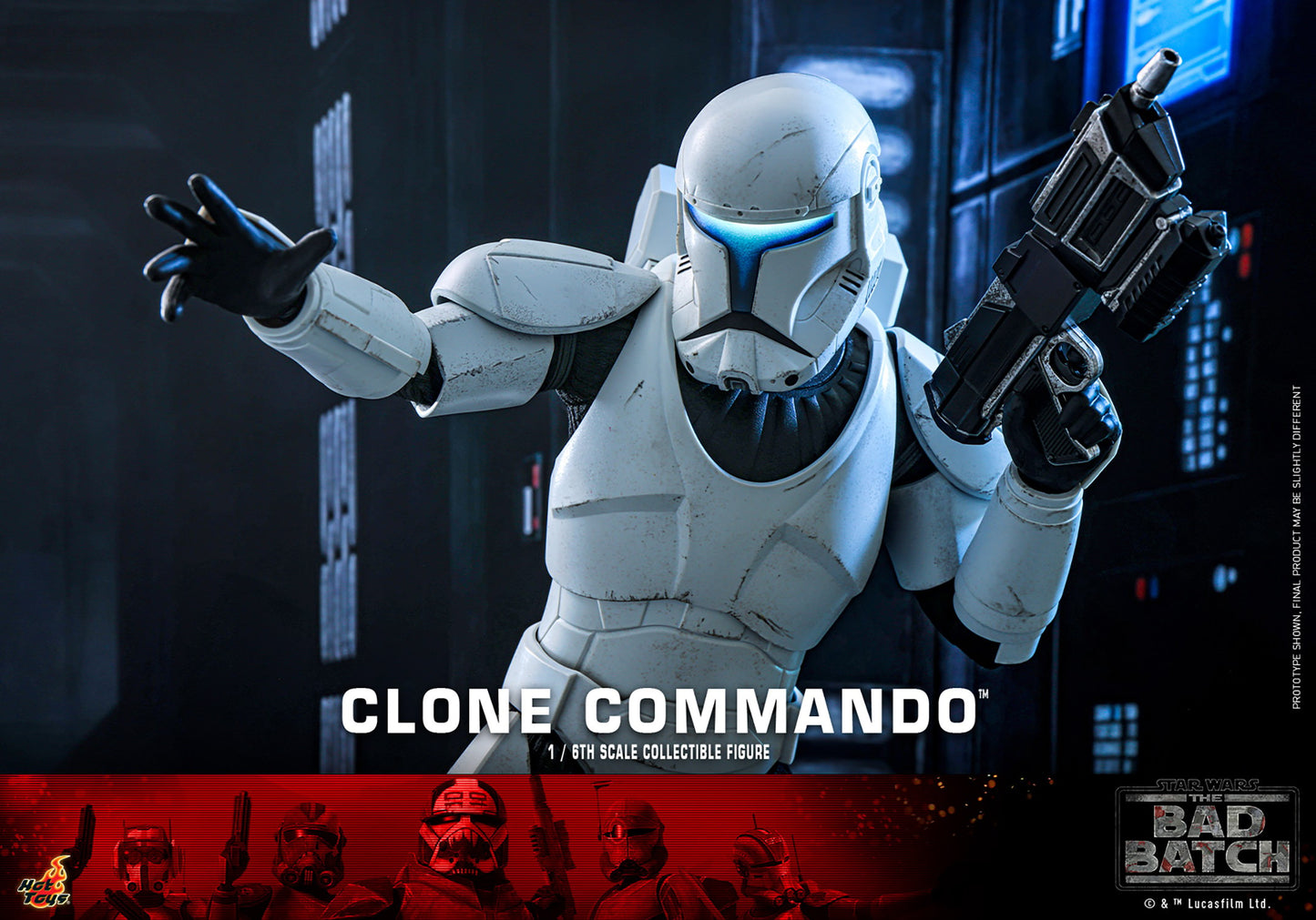 (Preorder) Hot Toys TMS131 Star Wars [The Bad Batch Clone Commando] 1/6 Scale Collectible Figure