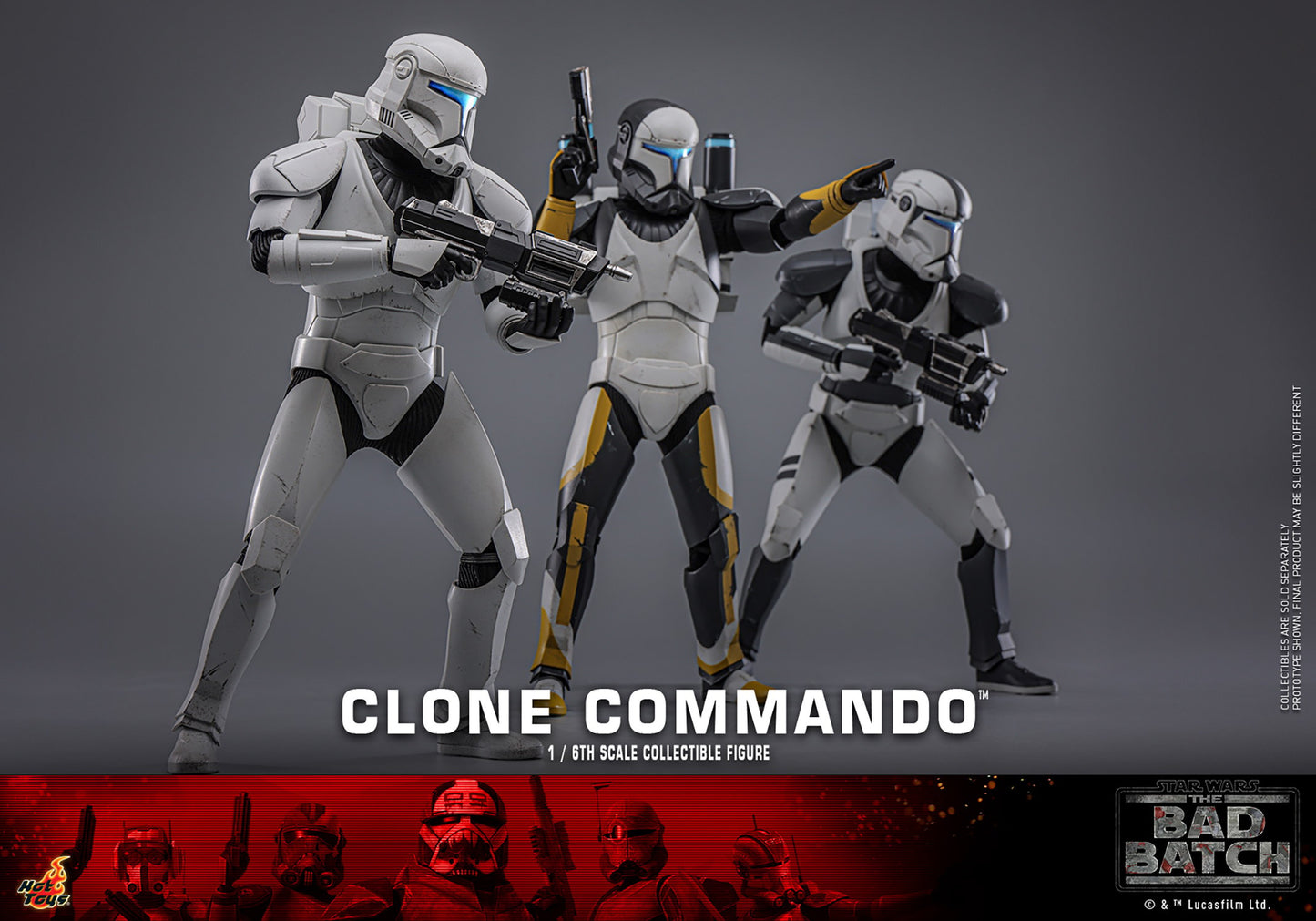 (Preorder) Hot Toys TMS131 Star Wars [The Bad Batch Clone Commando] 1/6 Scale Collectible Figure