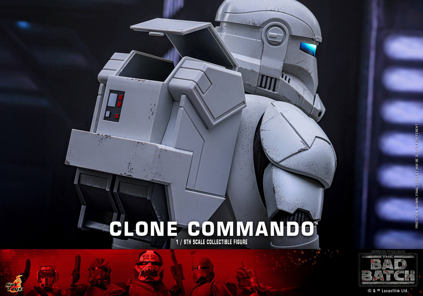 (Preorder) Hot Toys TMS131 Star Wars [The Bad Batch Clone Commando] 1/6 Scale Collectible Figure