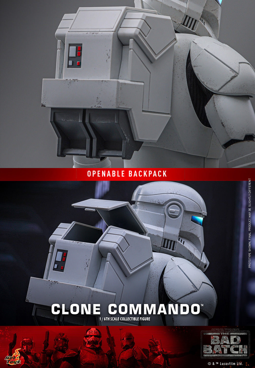 (Preorder) Hot Toys TMS131 Star Wars [The Bad Batch Clone Commando] 1/6 Scale Collectible Figure