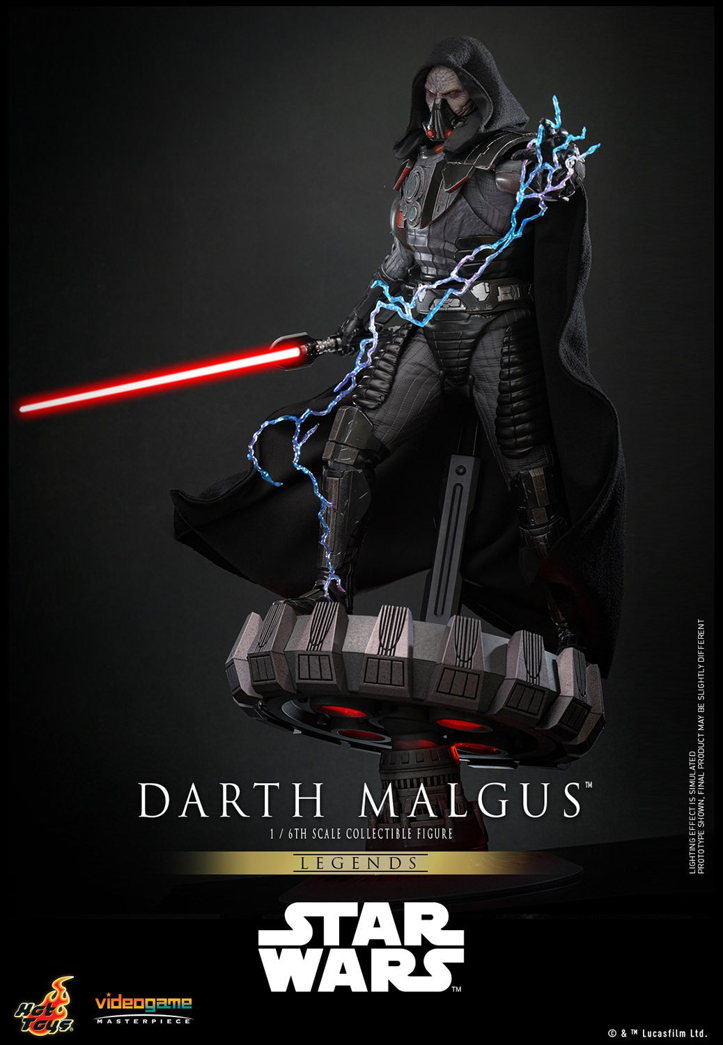 (Preorder) Hot Toys VGM70 [Star Wars Darth Malgus] 1/6 Scale Collectible Figure
