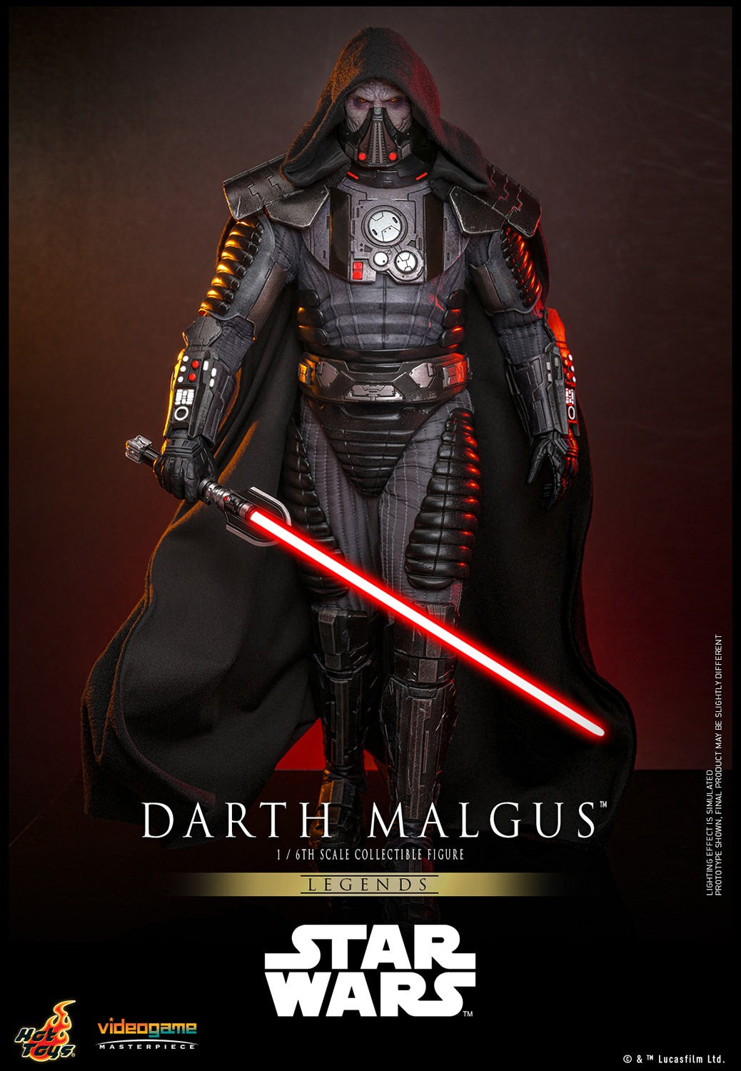 (Preorder) Hot Toys VGM70 [Star Wars Darth Malgus] 1/6 Scale Collectible Figure