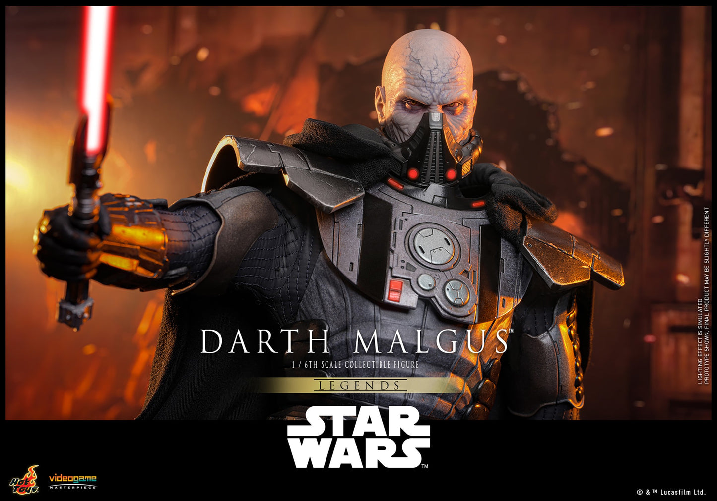 (Preorder) Hot Toys VGM70 [Star Wars Darth Malgus] 1/6 Scale Collectible Figure