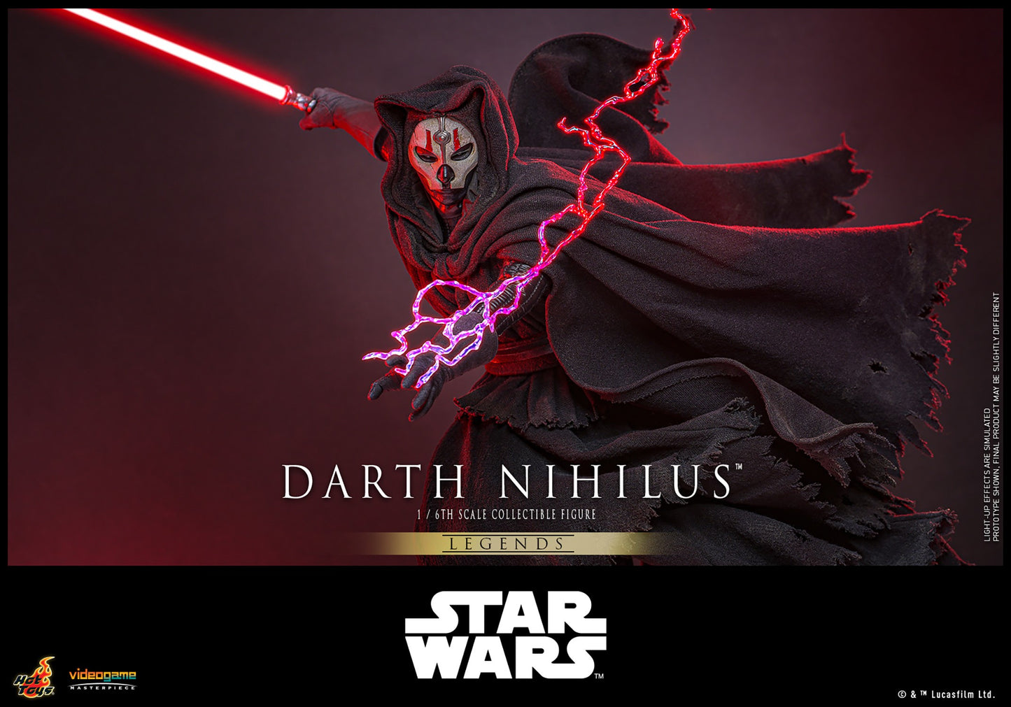 (Preorder)  Hot Toys VGM72 Star Wars [Darth Nihilus] 1/6 Scale Collectible Figure