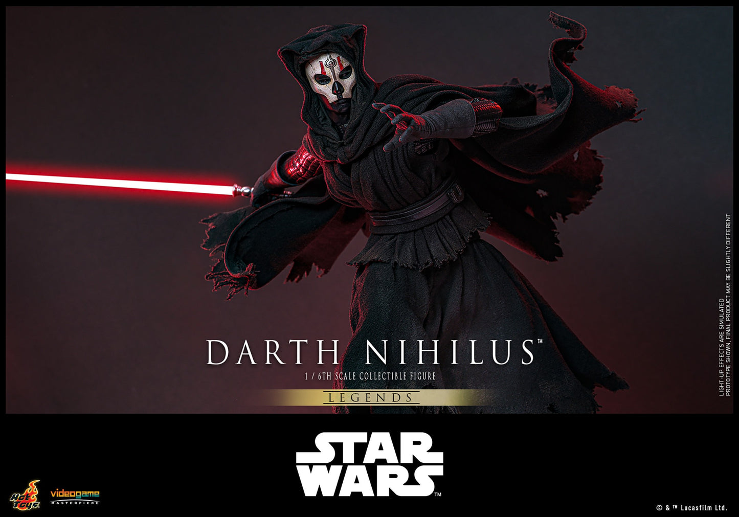 (Preorder)  Hot Toys VGM72 Star Wars [Darth Nihilus] 1/6 Scale Collectible Figure