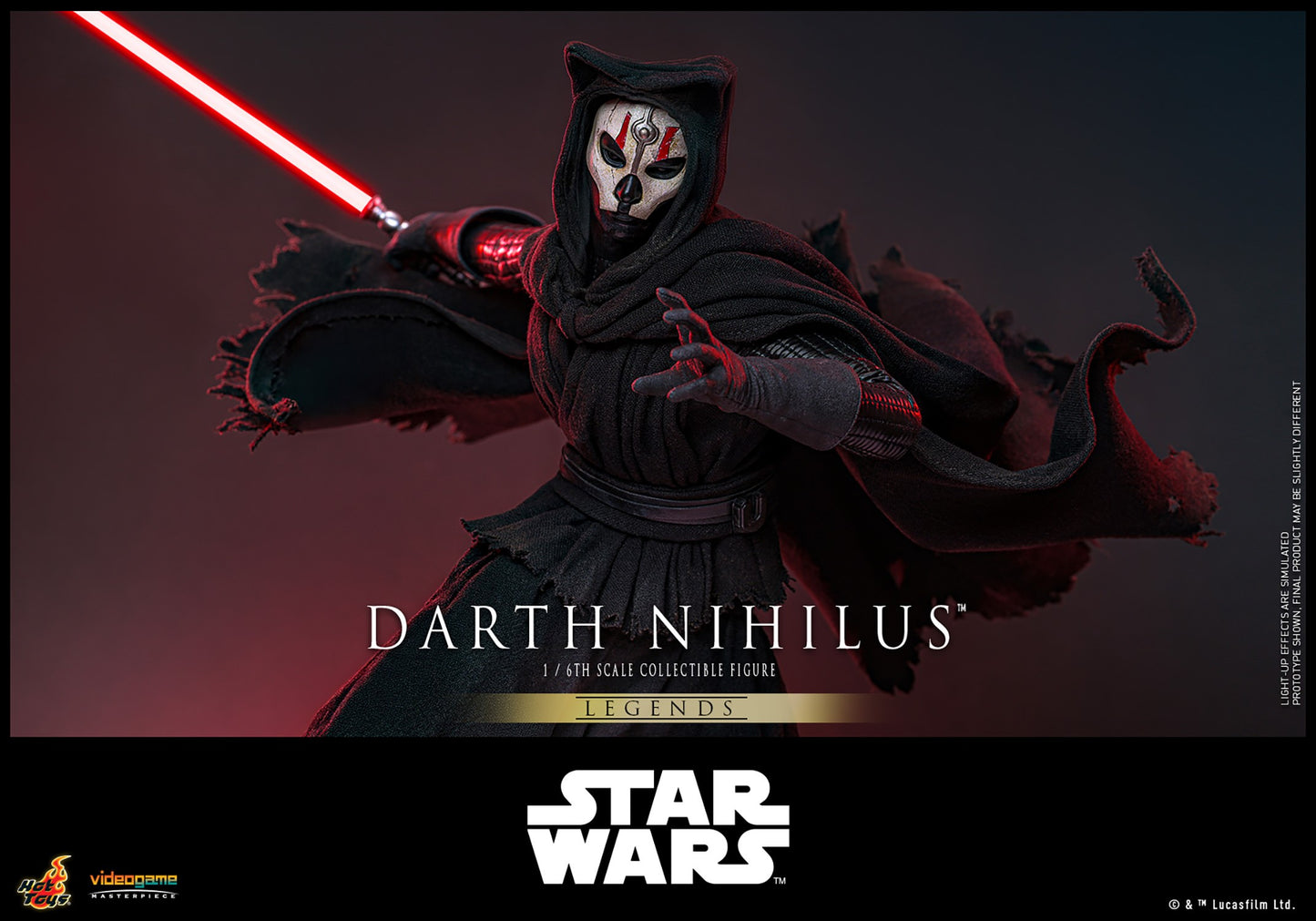 (Preorder)  Hot Toys VGM72 Star Wars [Darth Nihilus] 1/6 Scale Collectible Figure